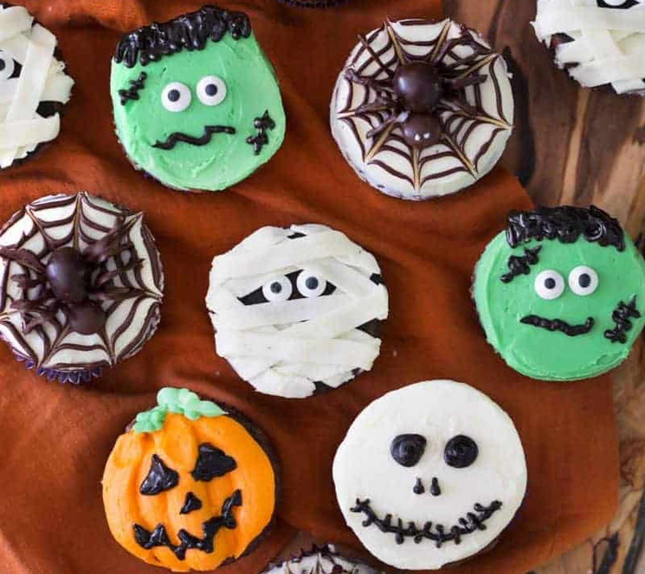 Halloween cupcake ideas - Everything spooky cupcakes