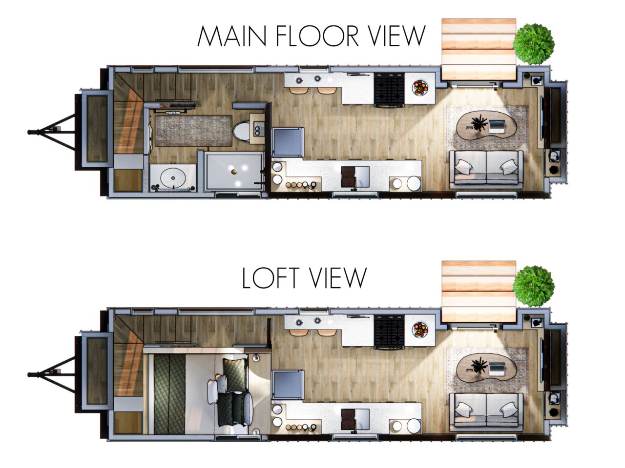 Layout of McKenzie Tiny House