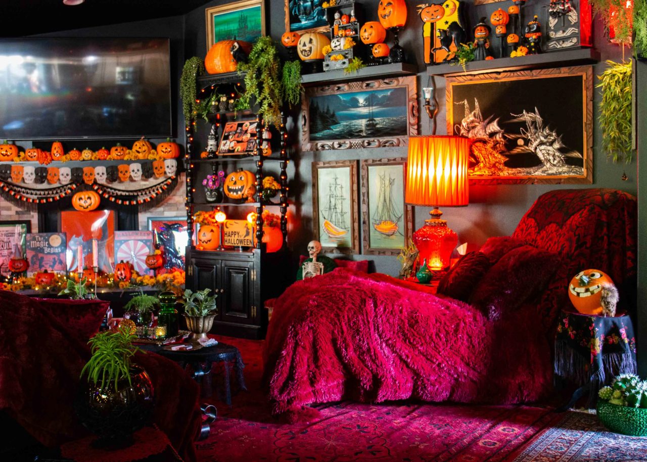 Maximalist Halloween Decor Ideas - Make it Goth