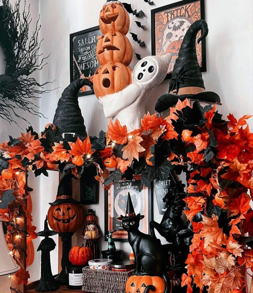 Maximalist Halloween Decoration - Extravagant Table Decor