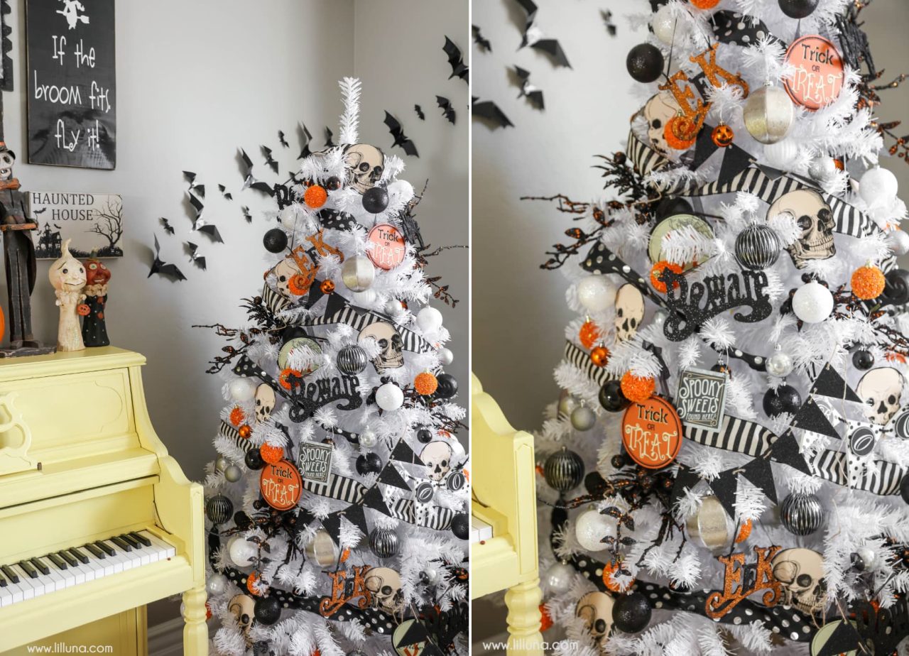 Maximalist Halloween Decoration - Giant Trees