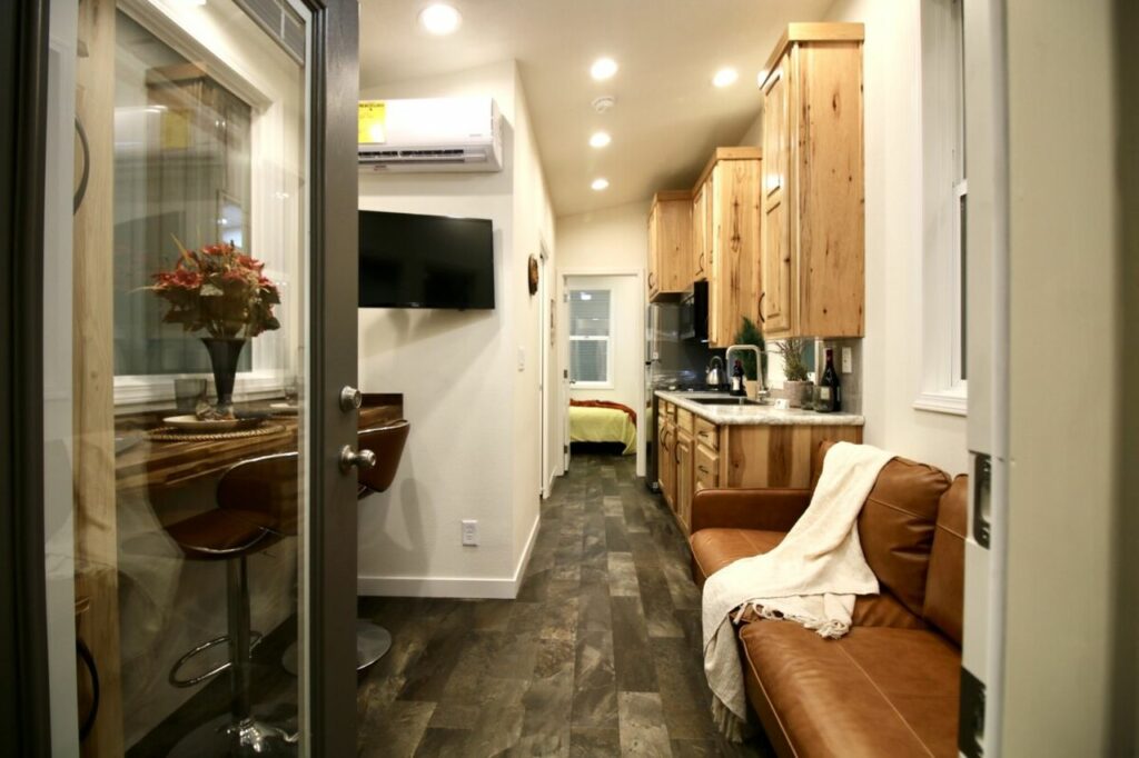 Mt Gabriella tiny house on wheels