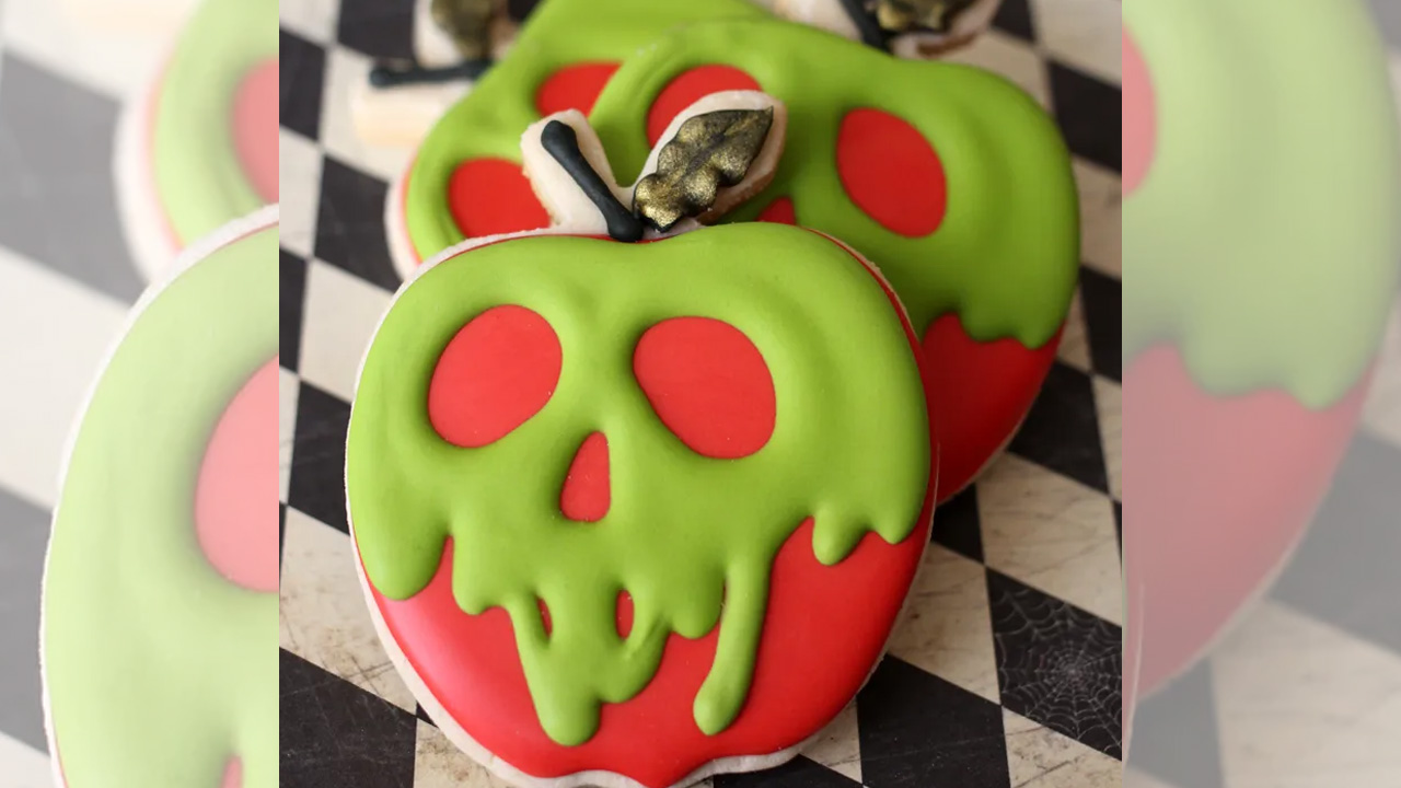 Poison Apple Sugar Cookies