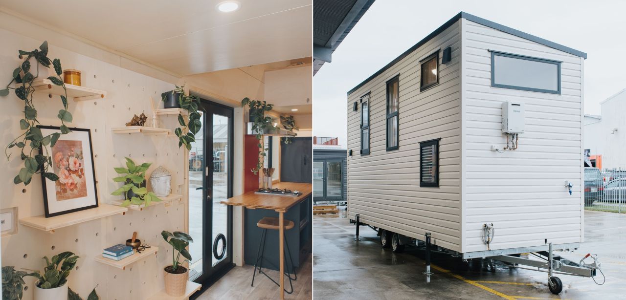 River Bank tiny house on wheels