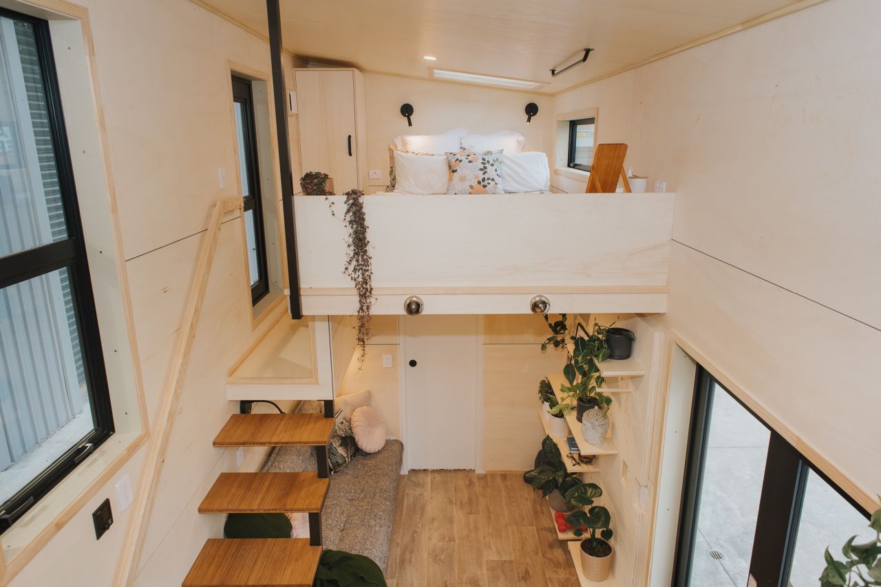 River Bank tiny house on wheels