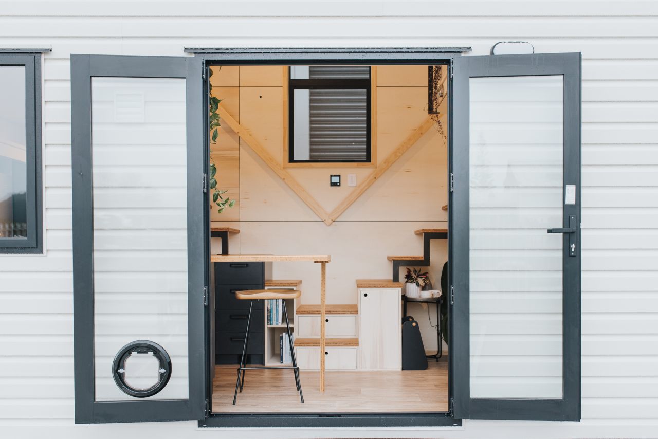 River Bank tiny house on wheels