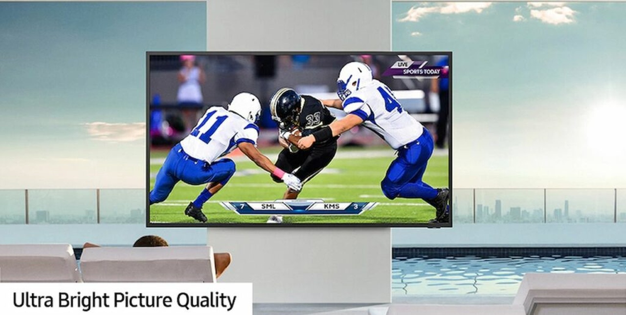 Samsung Terrace 85-in Outdoor TV Image 1