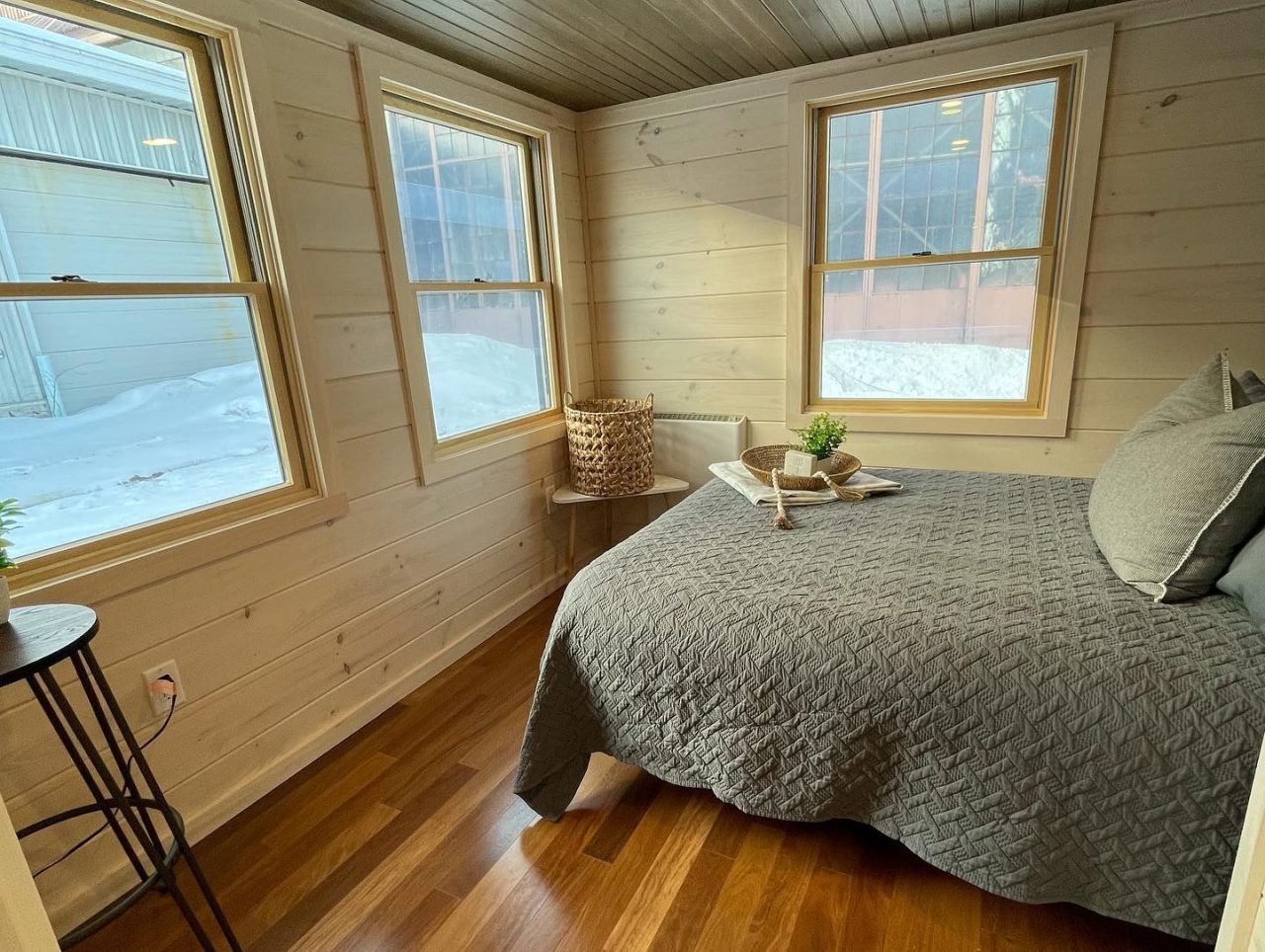 Sebago Tiny House - Interior Layout 3_Ground floor bedroom