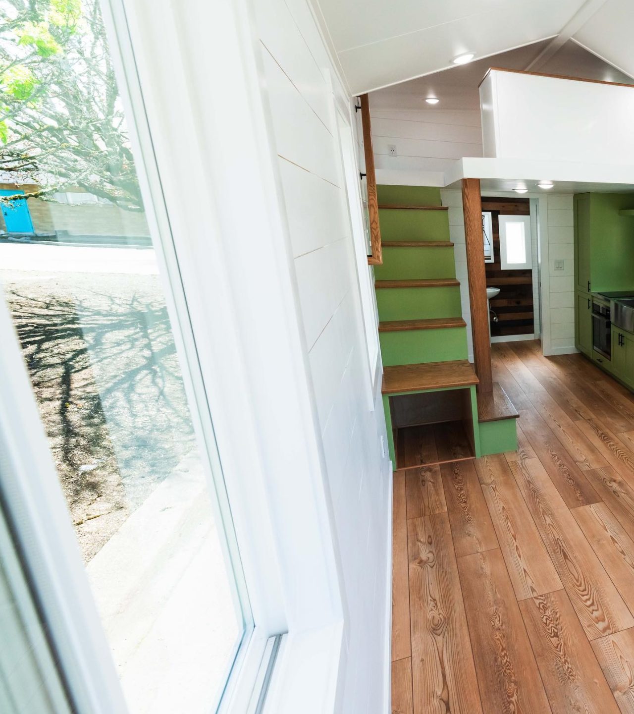 Tiny Heirloom’s Latest Tiny House - light-filled Interior