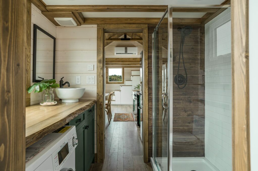 Tyhee Tiny House Features Spacious Kitchen, Spa-Style Bathroom