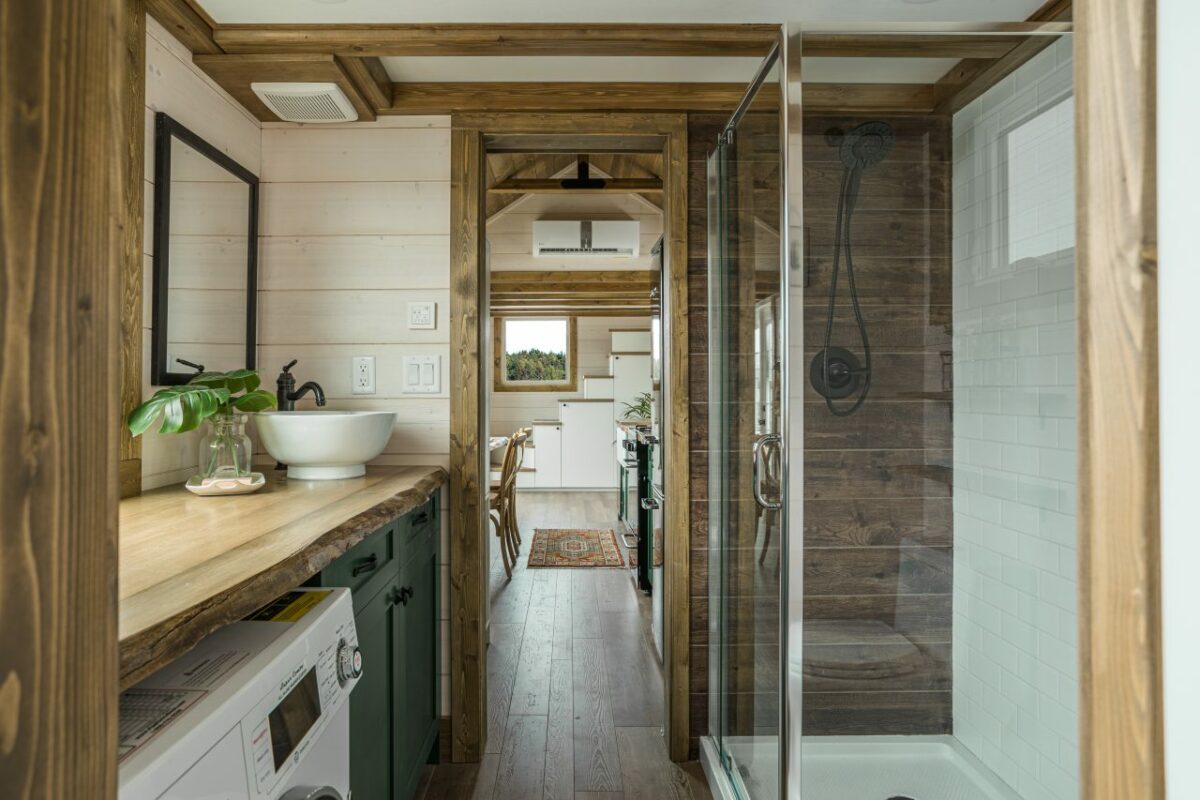 Tyhee Tiny House Features Spacious Kitchen, Spa-Style Bathroom