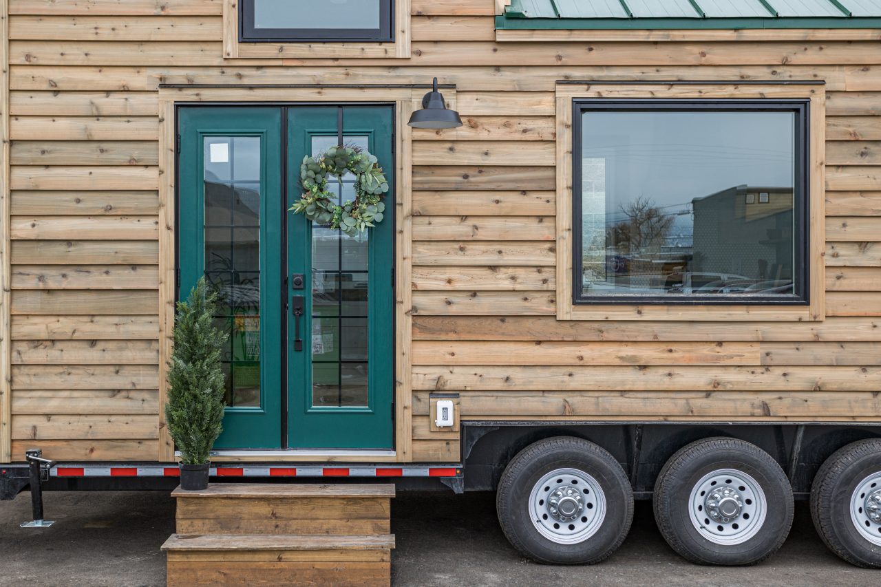 Tyhee Tiny House entrance