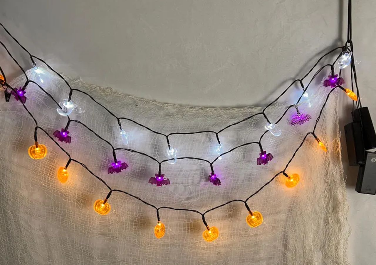 Vintage Halloween String Lights