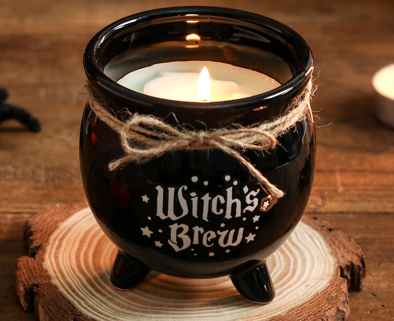 Witch Cauldron Candle
