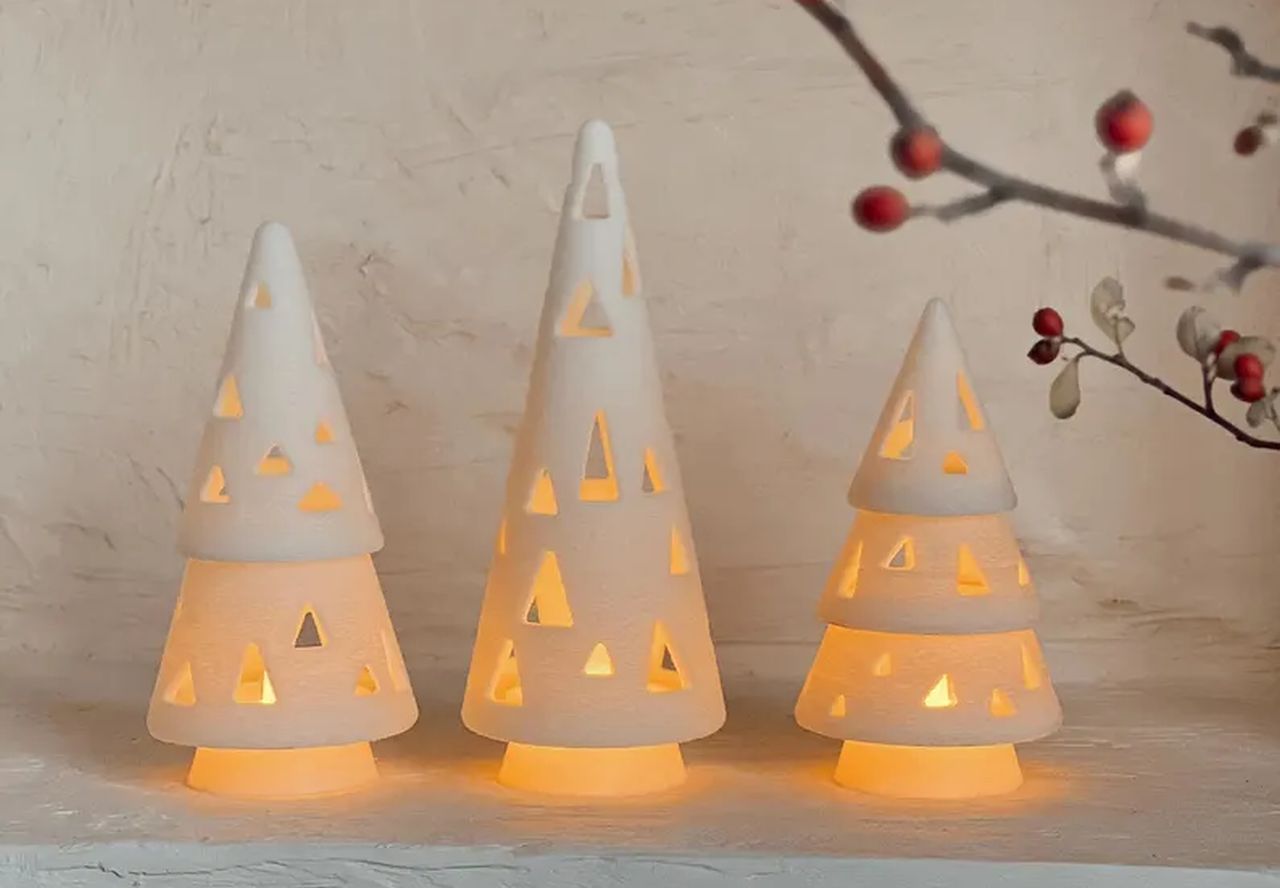 3D Printed Christmas Tree LED