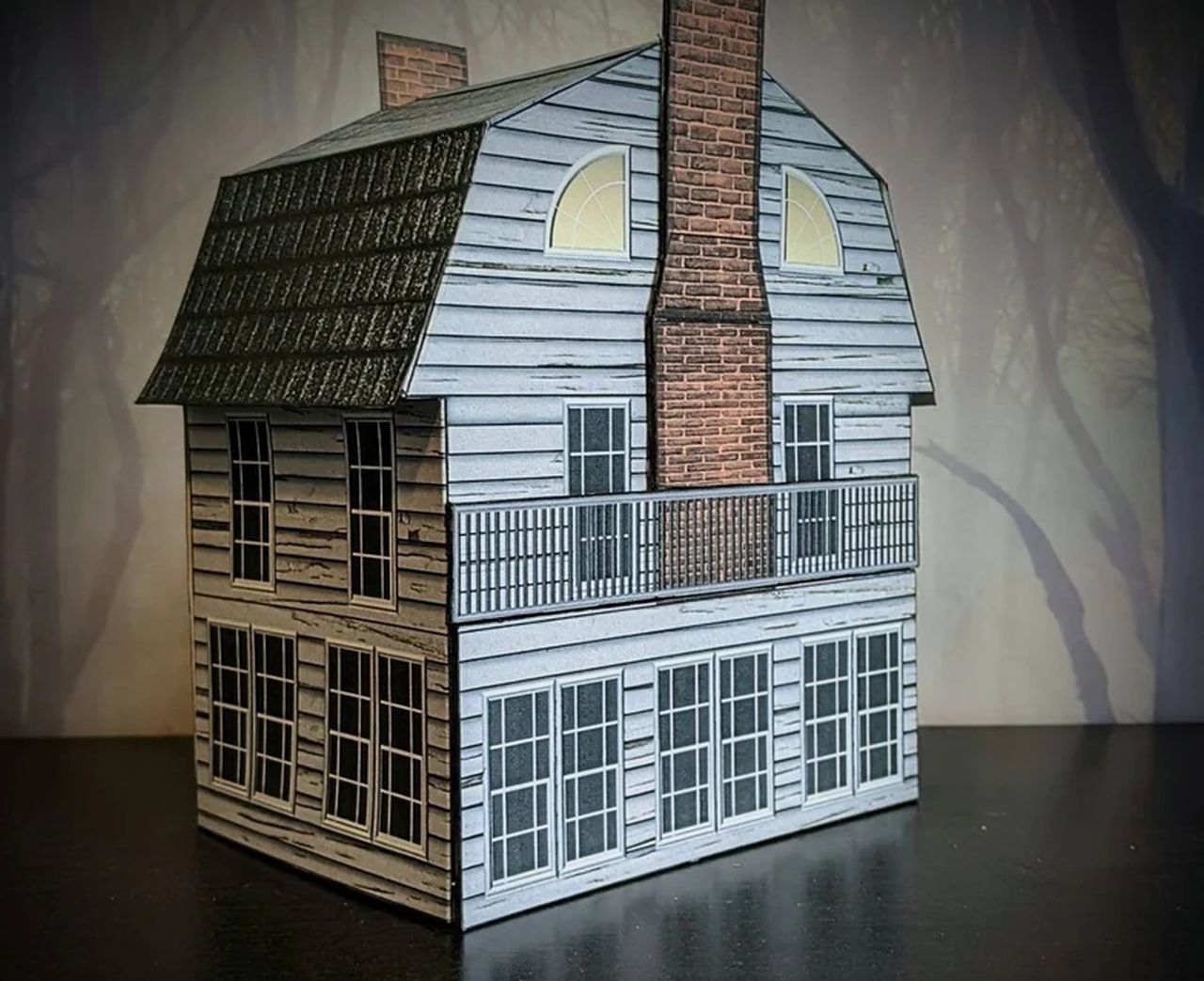 Miniature Halloween House 