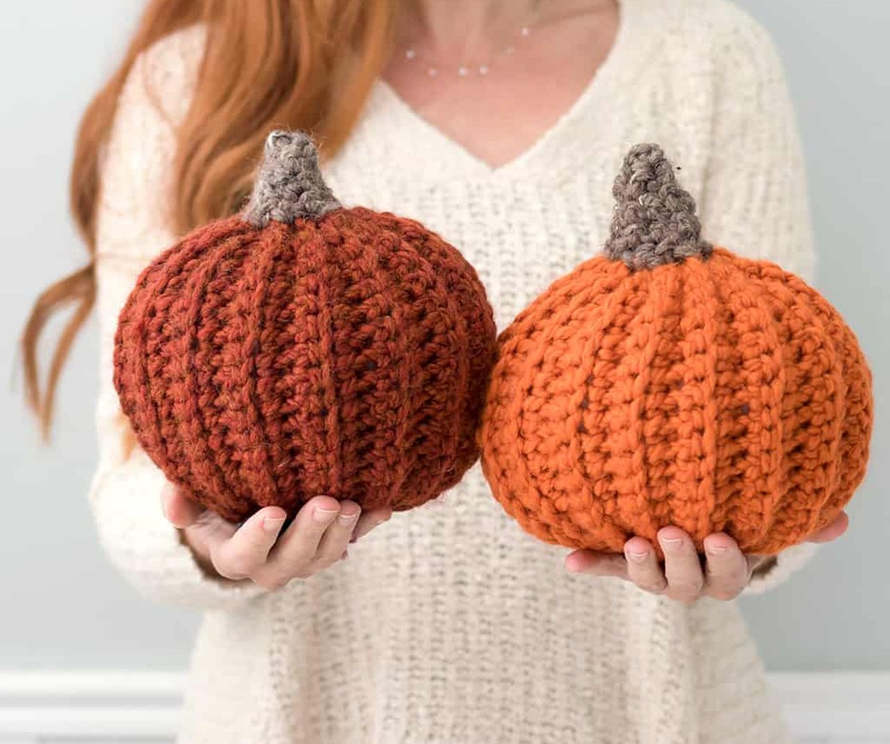 Easiest Large Pumpkin Crochet Pattern