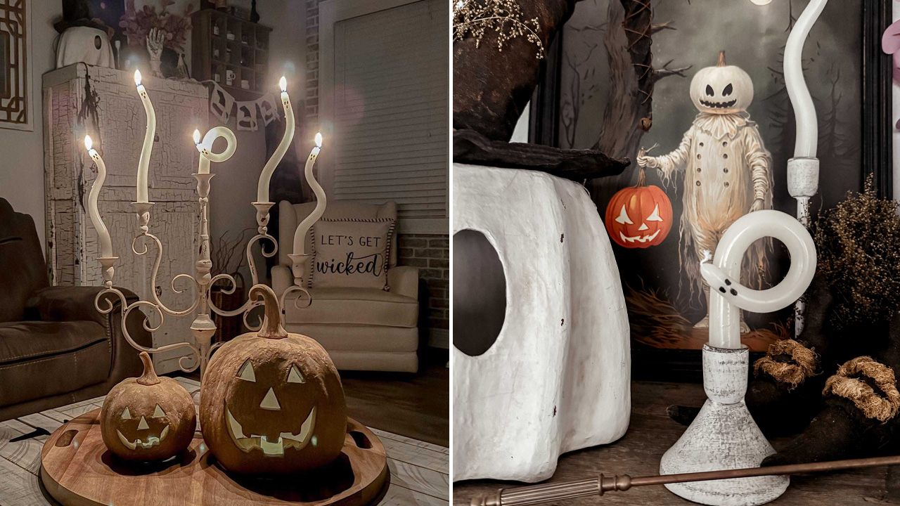 Funny Ghost-Shaped Candles