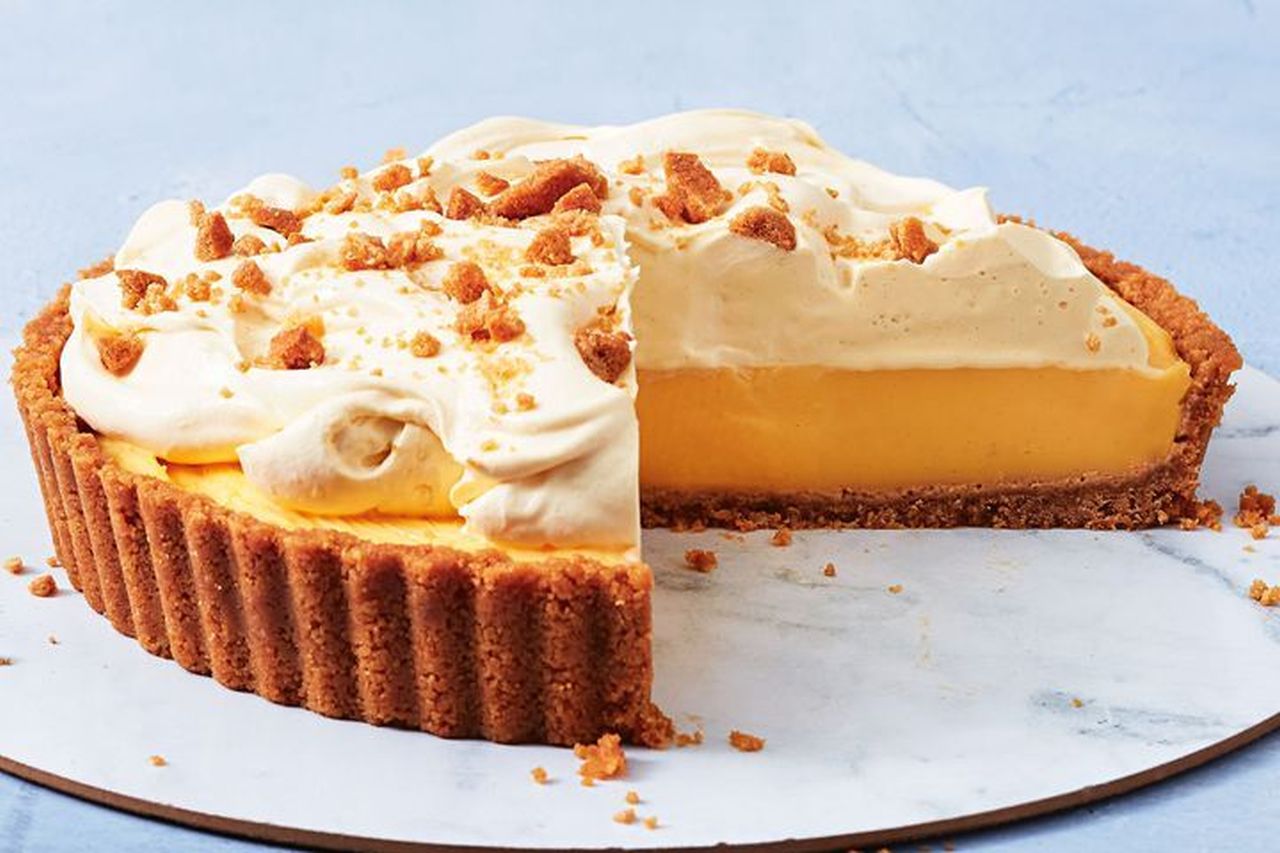 Gingerbread Custard Pie