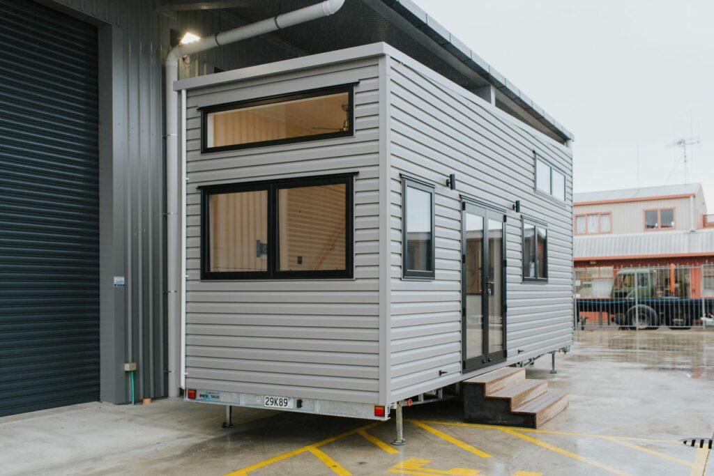 Green Hill Farm Tiny House Features a Loft Bedroom With TV