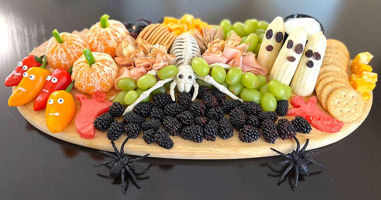 Halloween Grazing Boards - Fruity Goodness