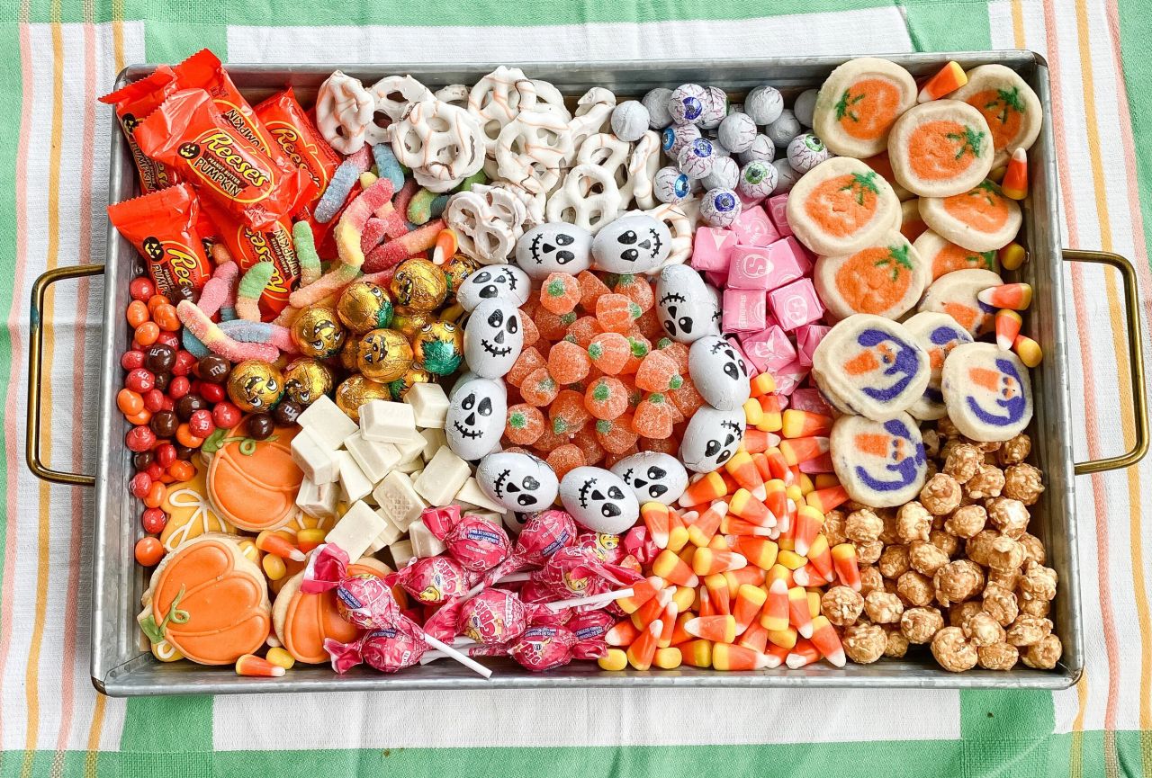 Halloween Grazing Boards - Halloween Candy Board