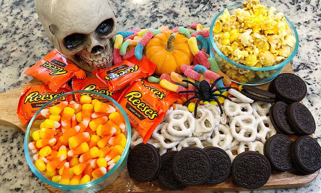 Halloween Grazing Boards - Halloween Charcuterie Board