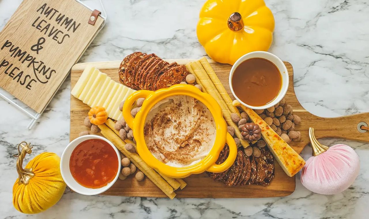 Halloween Grazing Boards - Pumpkin Spice Pleasure