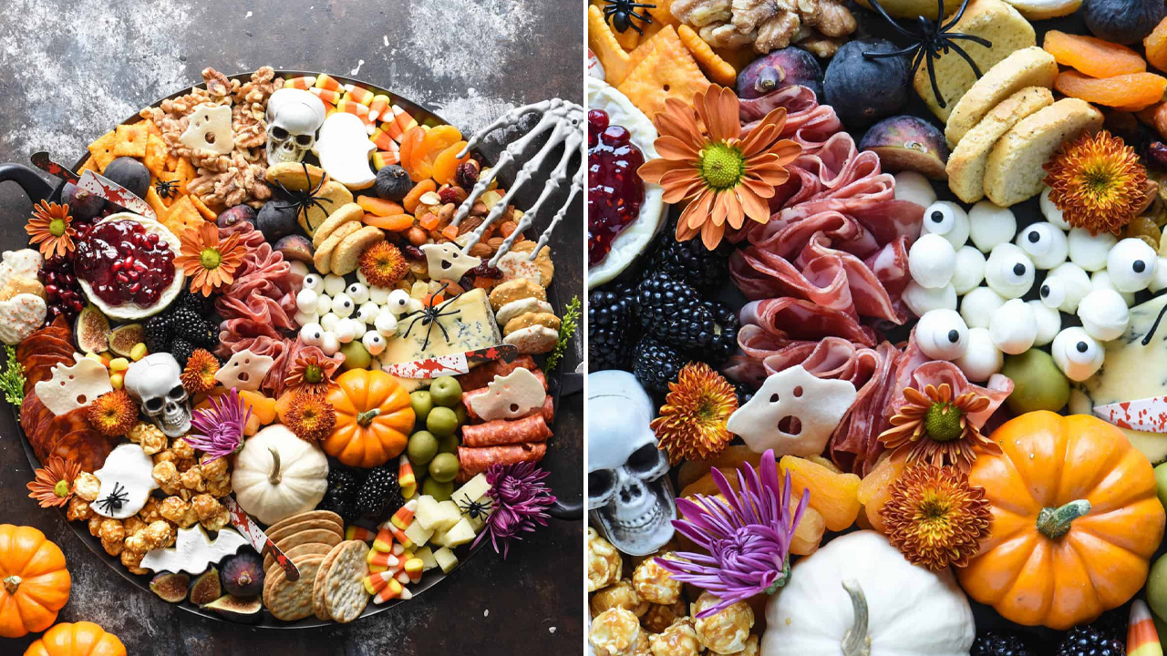 Halloween Grazing Boards -Send off to the Fall