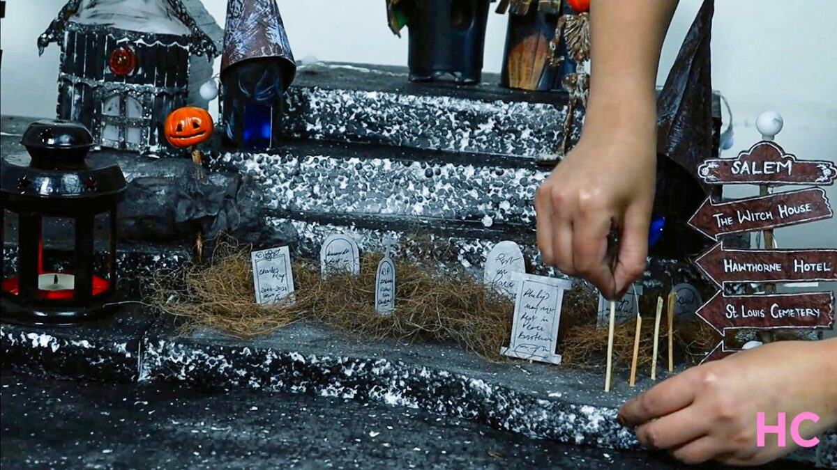 How to Make Easy DIY Halloween Town Setup for Holidays