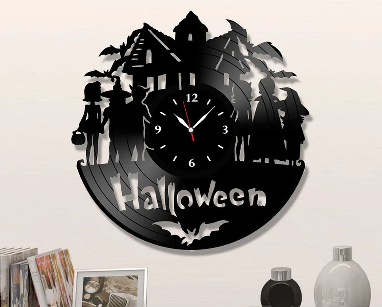Halloween Wall Clock