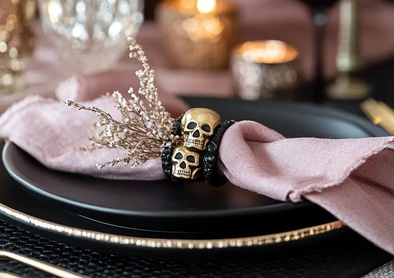 Halloween table Decoration Ideas - make it gothic 1