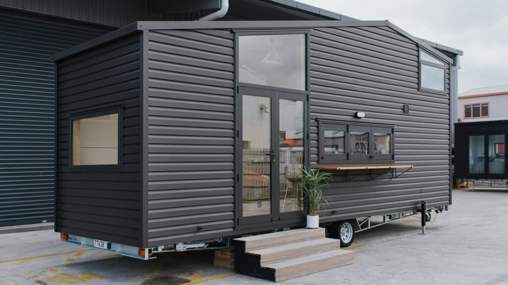 Hilltop tiny house kitchen