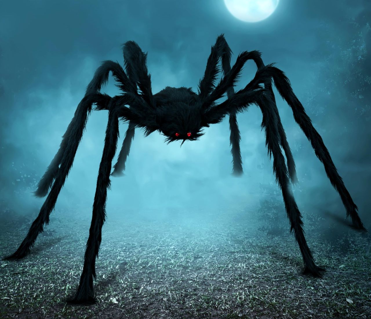 JOYIN Halloween Outdoor Decorations Giant Spider