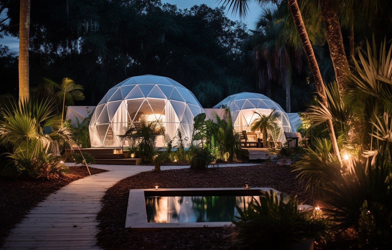 Lulu Glamping Luxurious Outdoor Escape lets you indulge in nearby relaxing activities