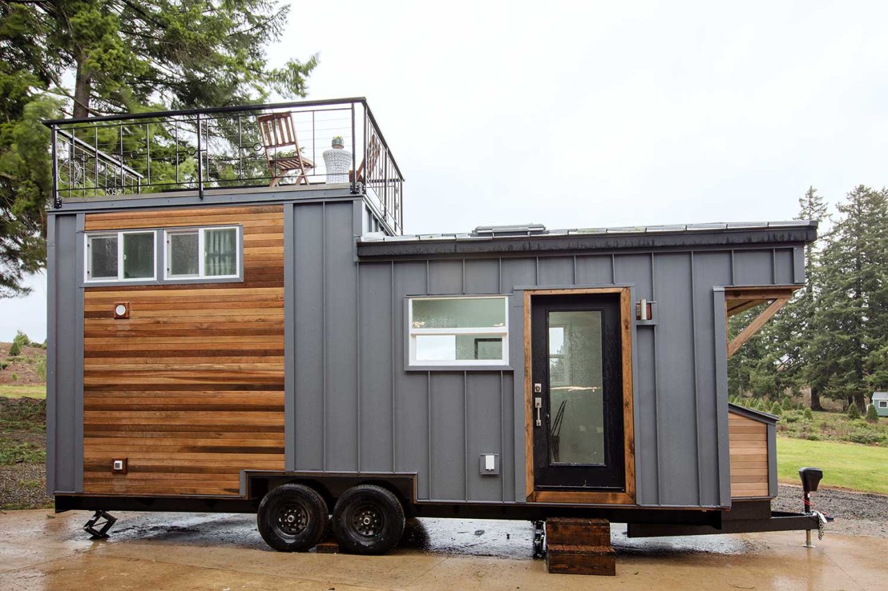 Midcentury Tiny Home - exterior