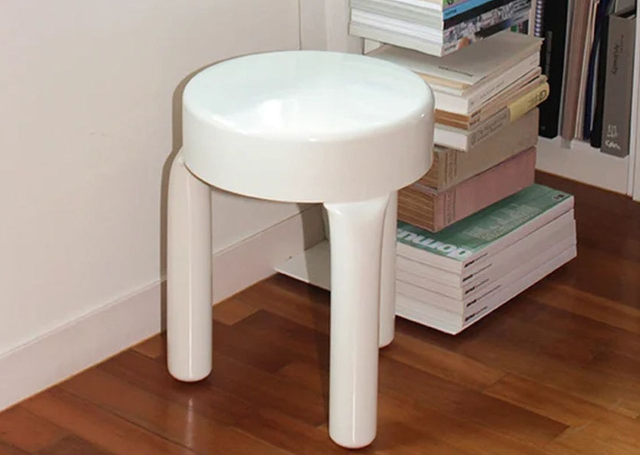 Pressura Stool and Table- can double as ottomans