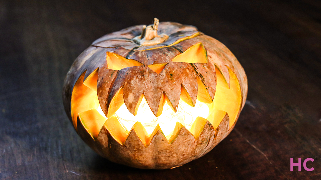 Scary Pumpkin Carving Tutorial for Halloween- 2