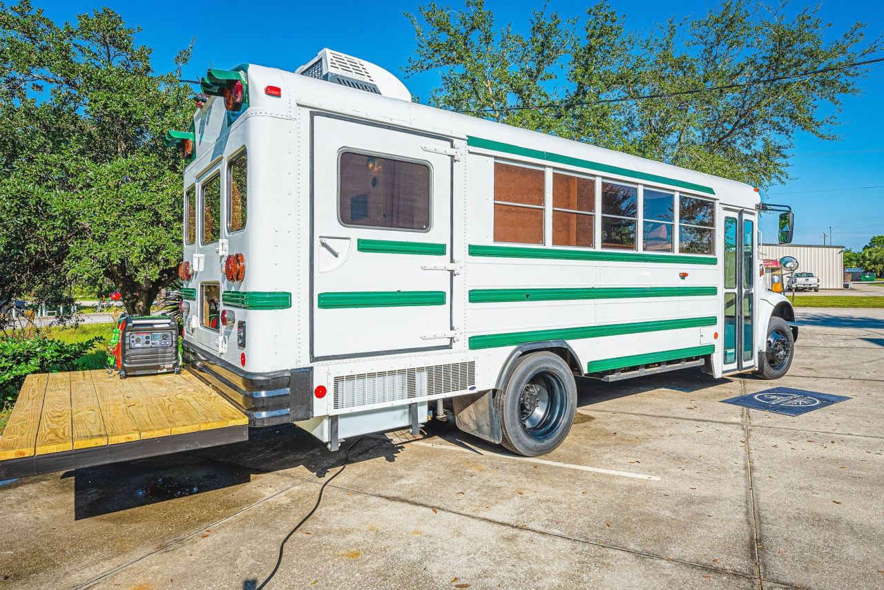 The Skoolie by Movable Roots-external patio