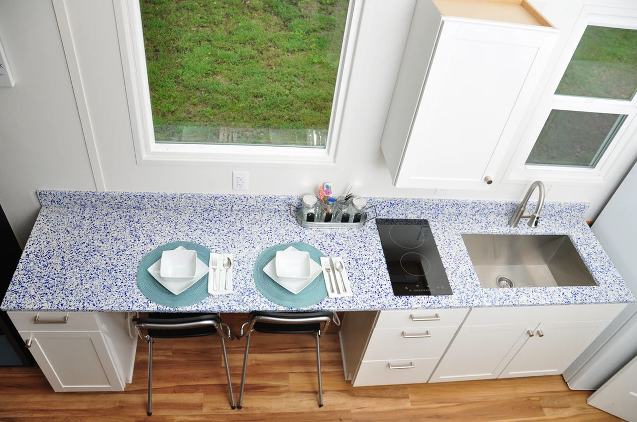 Tulsa Tiny House-kitchen area