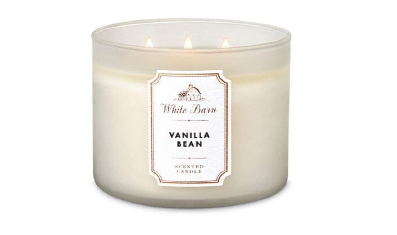 Bath & Body Works White Barn 3-Wick Candle