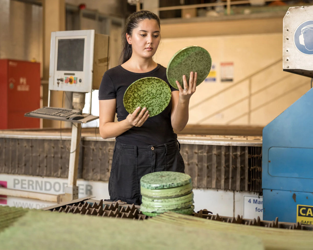 Chinara Darwish’s Dining Table is made from marine waste