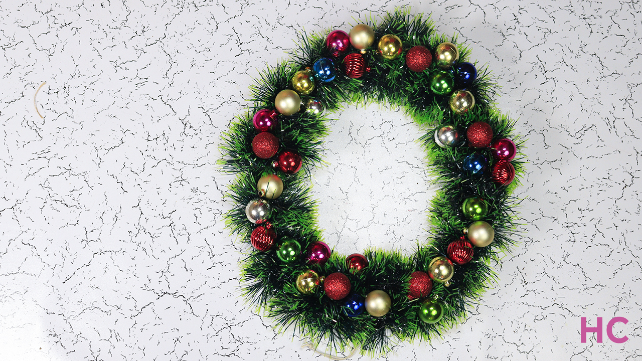 Christmas Ornament Wreath - 4