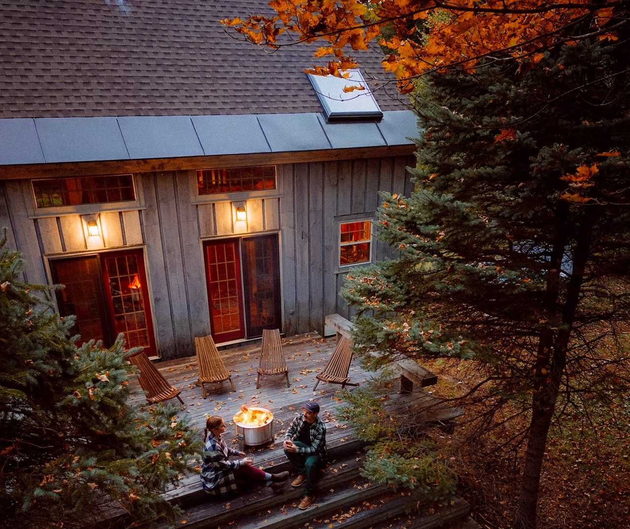 Deerwood Hill Cabin - firepit