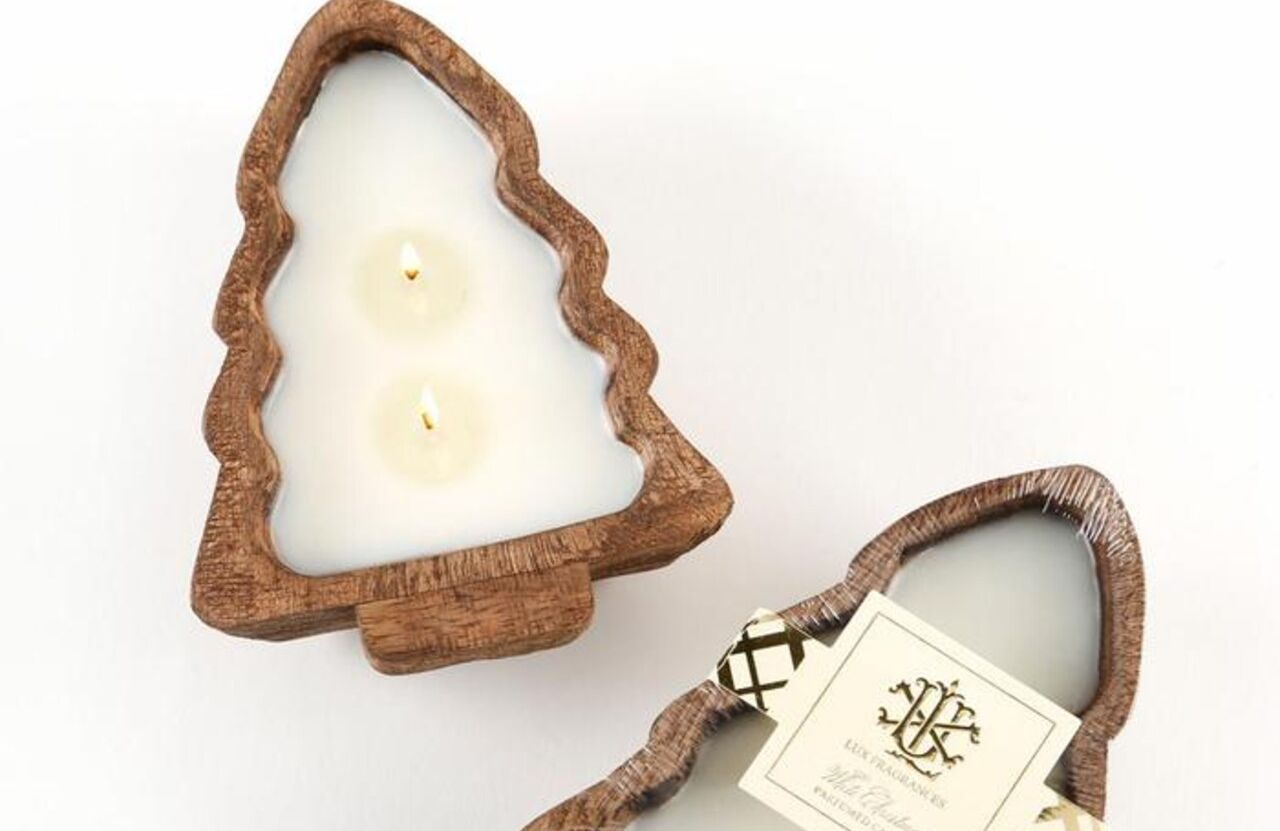 Dough Bowl Tree Soy Candle