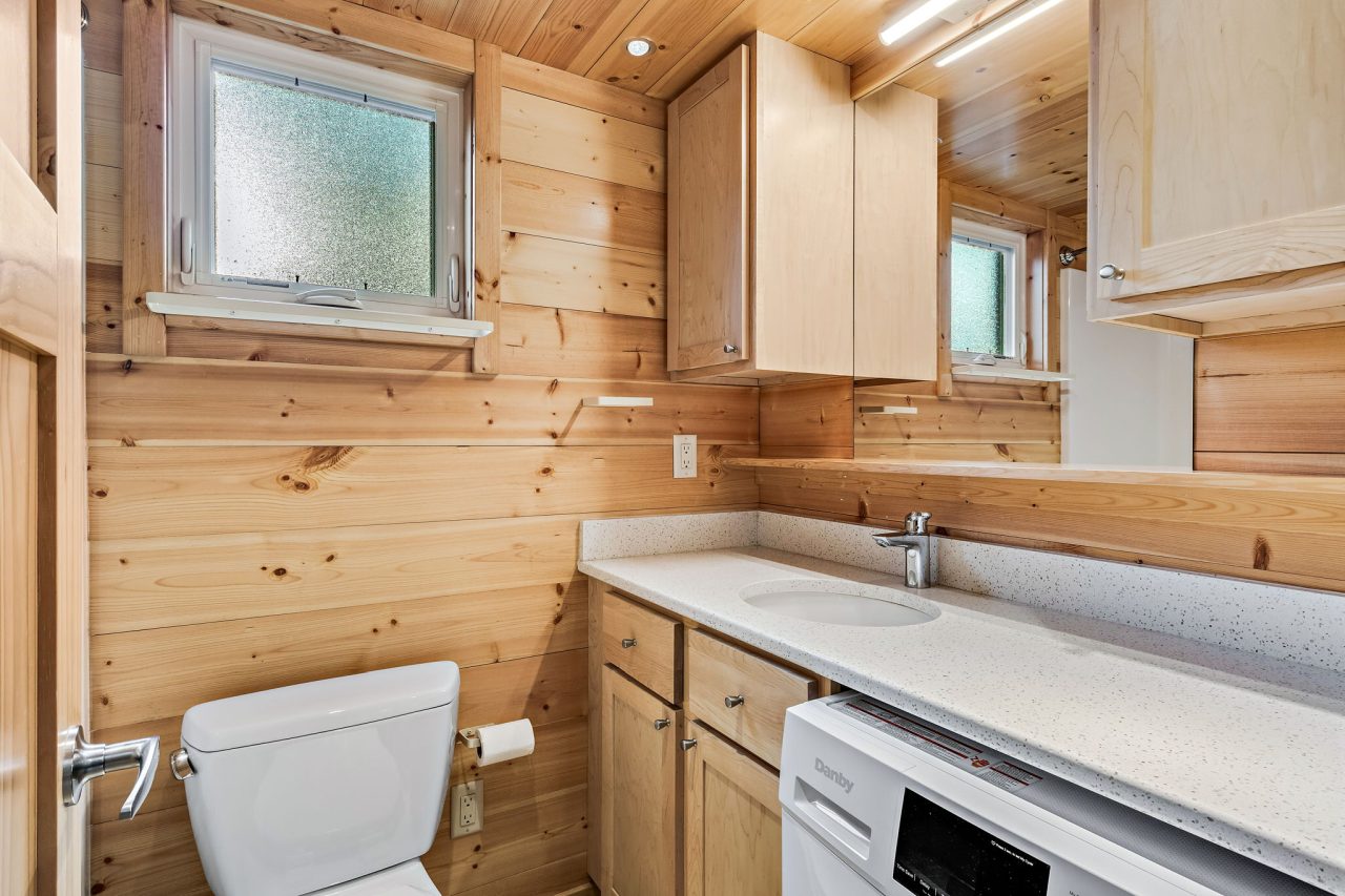 Escape Traveler XL Tiny House - bathroom