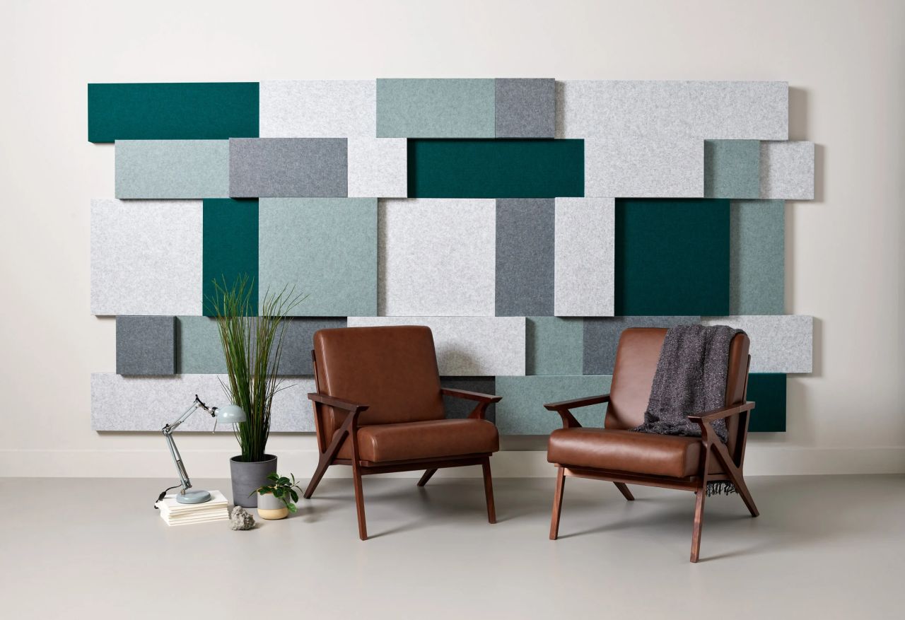 Hush Blocks by 3form Elements create countless configuration possibilities