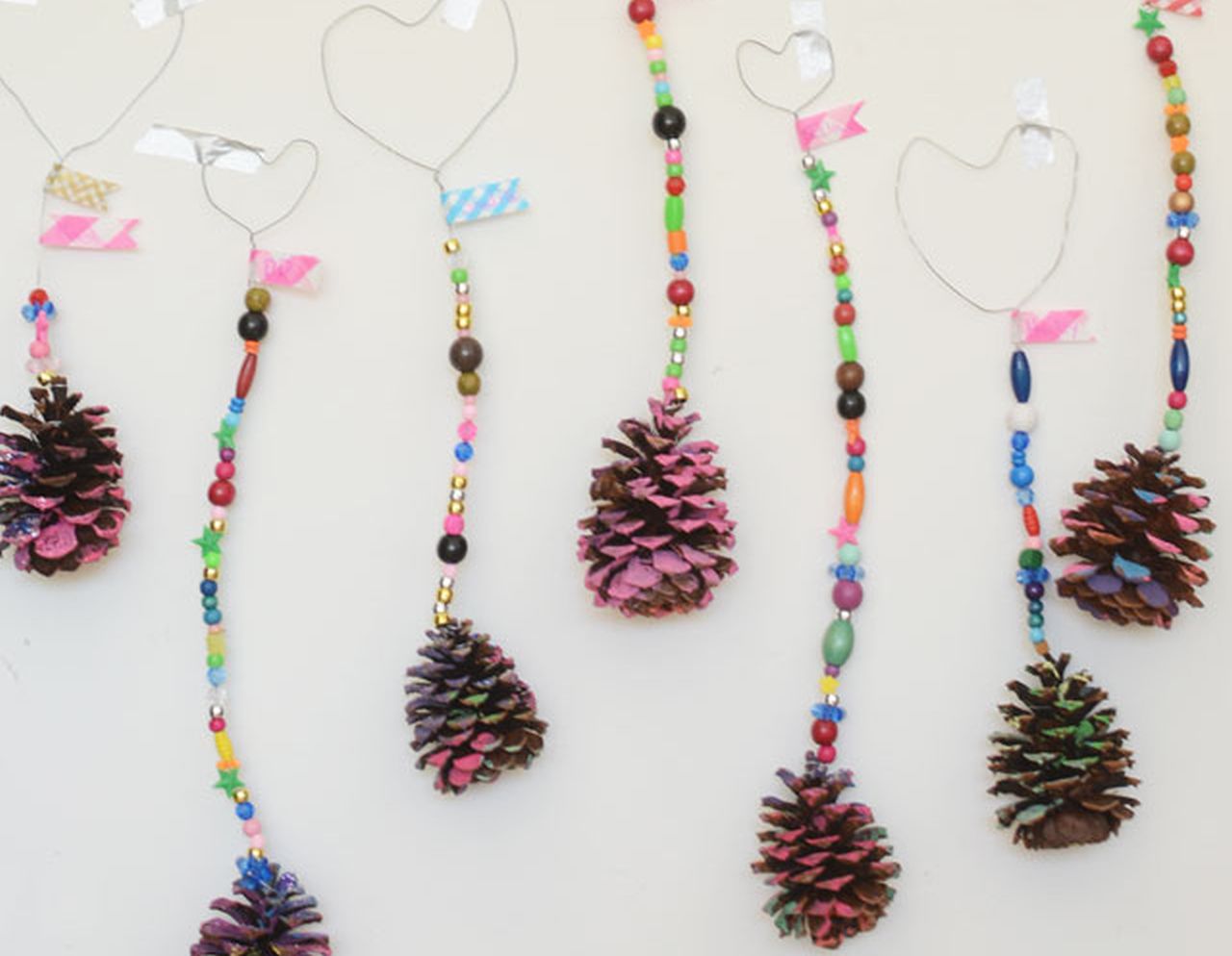 Pinecones wall hanging