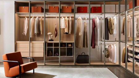 Porro’s Storage System is a walk-in-closet