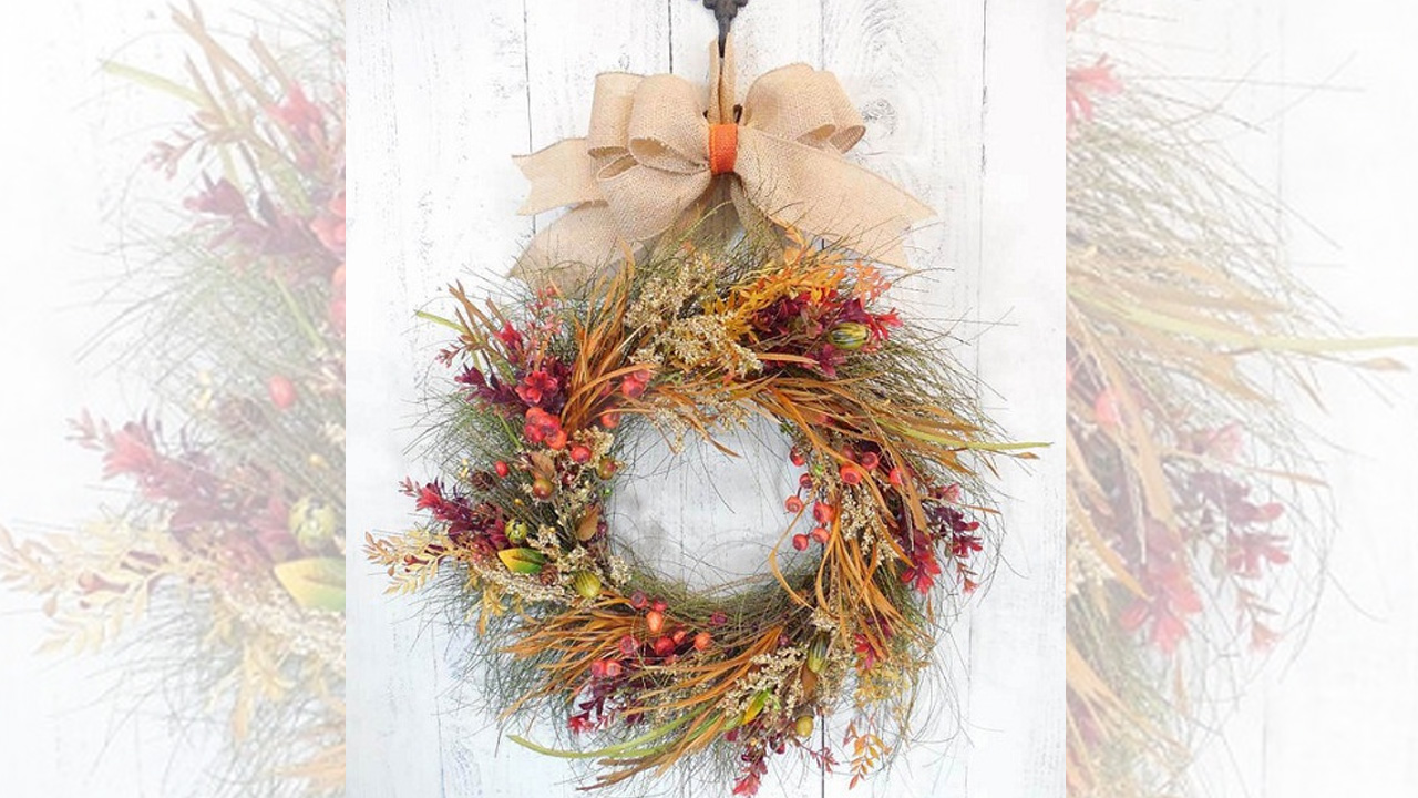 Rustic Thanksgiving Wreath